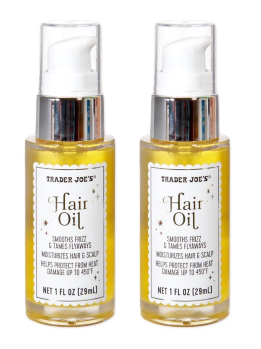 Trader Joe's Hair Bonding Oil 2PK NEW Full Size